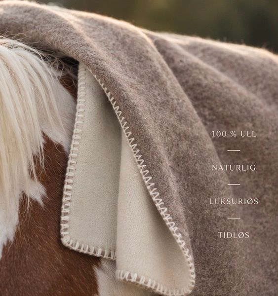 Ullpledd Eco Beige
